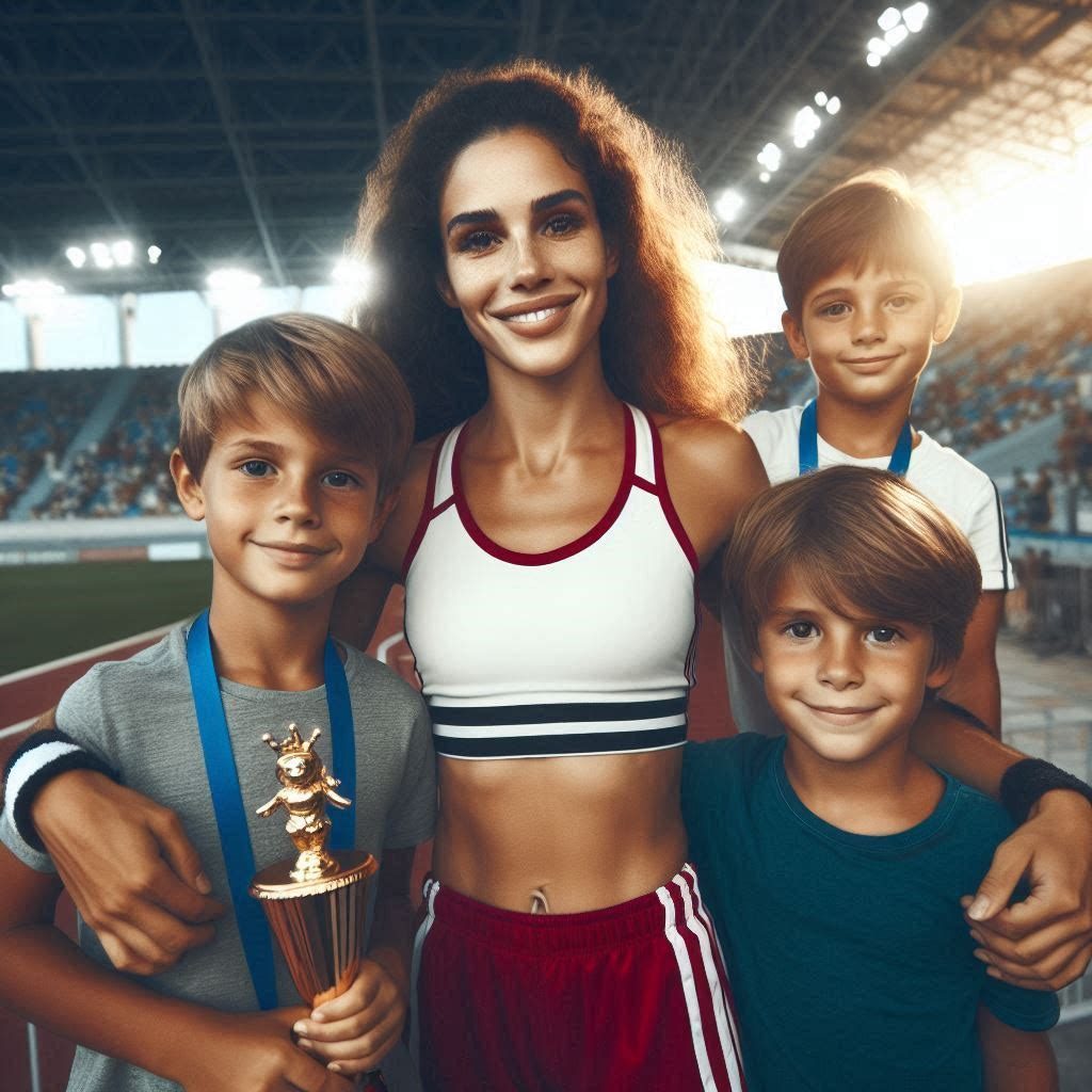 Media Focus on Female Athletes Balancing Family