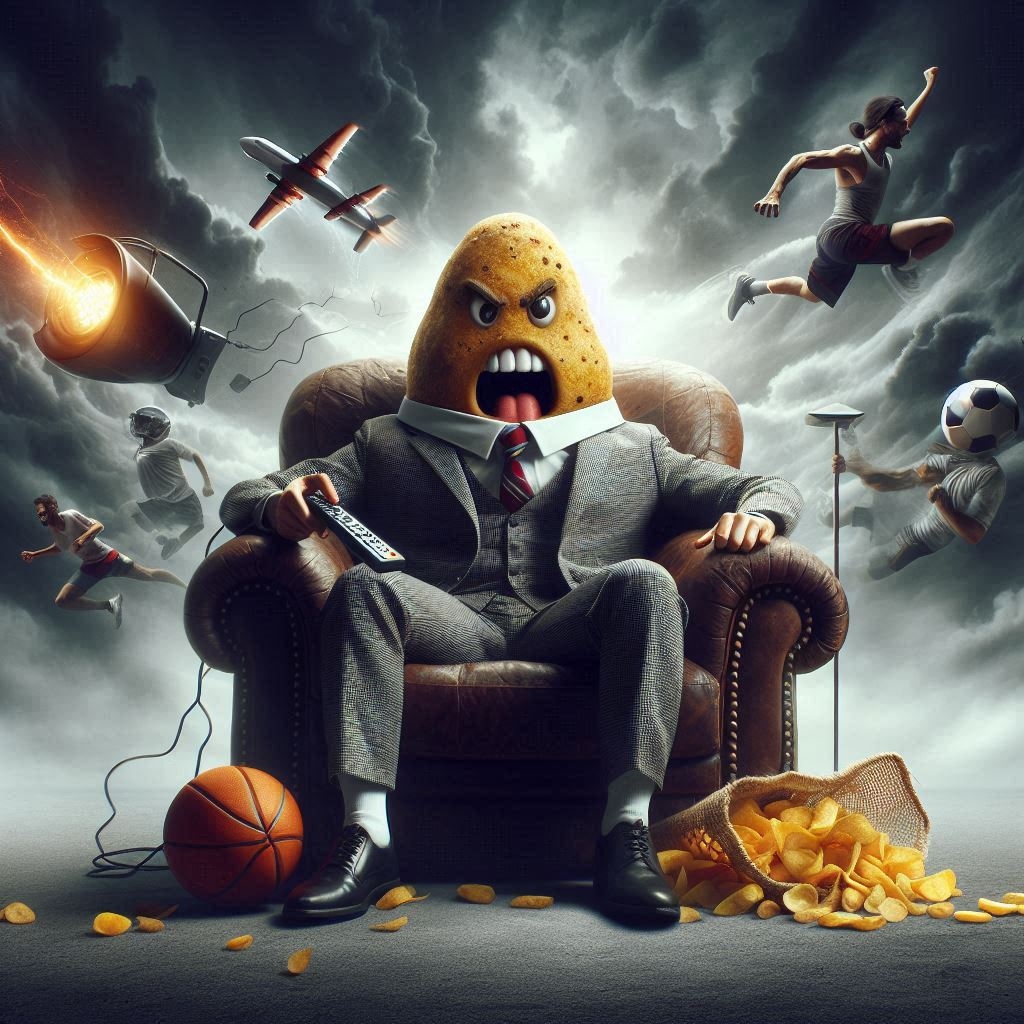 Paradoxical Sports Couch Potatoes In The Hot Seat