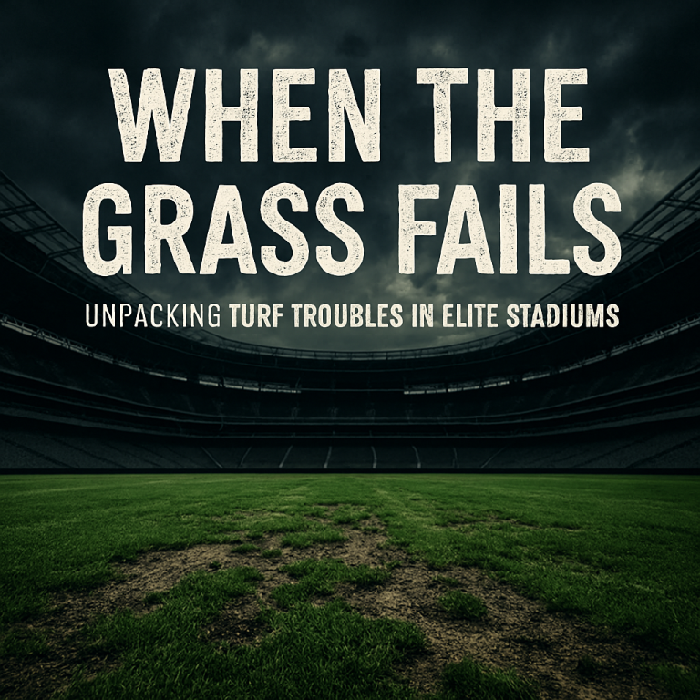 Why Elite Stadiums Can Have Turf Troubles
