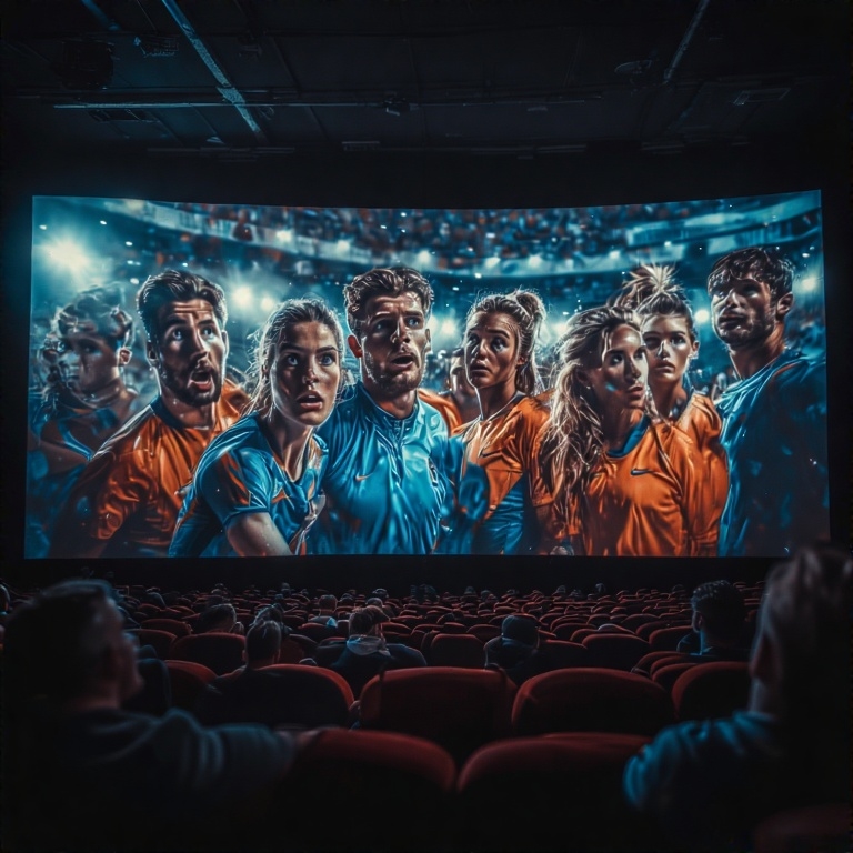The Cinematic Rebranding of Sports