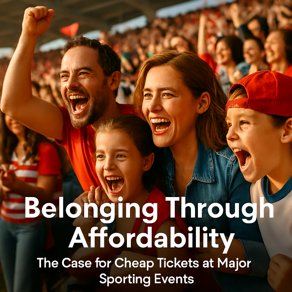 Cheap Tickets – Why Every Major Sporting Event Needs Affordable Tickets