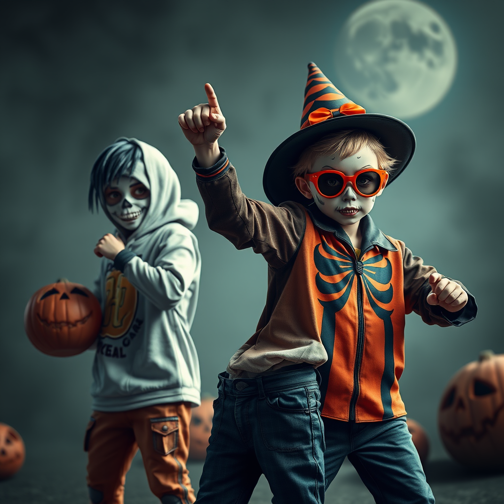 Kids Halloween Sports Culture