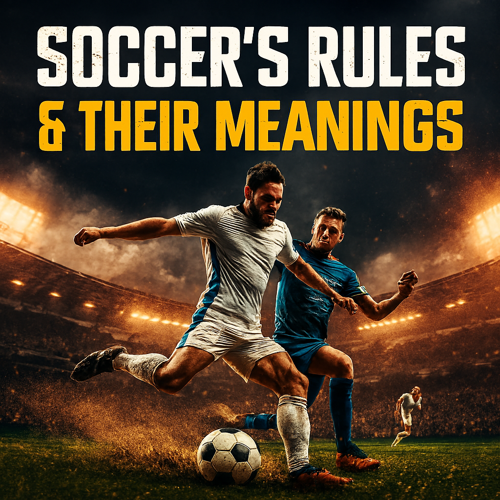 Important Main Rules In Soccer And What They Mean