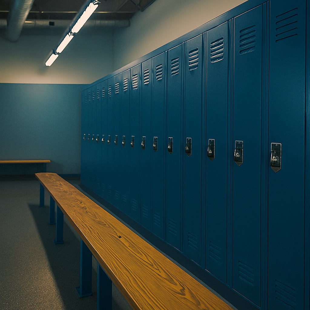 Locker Rooms In Sports Also Known As Change Rooms